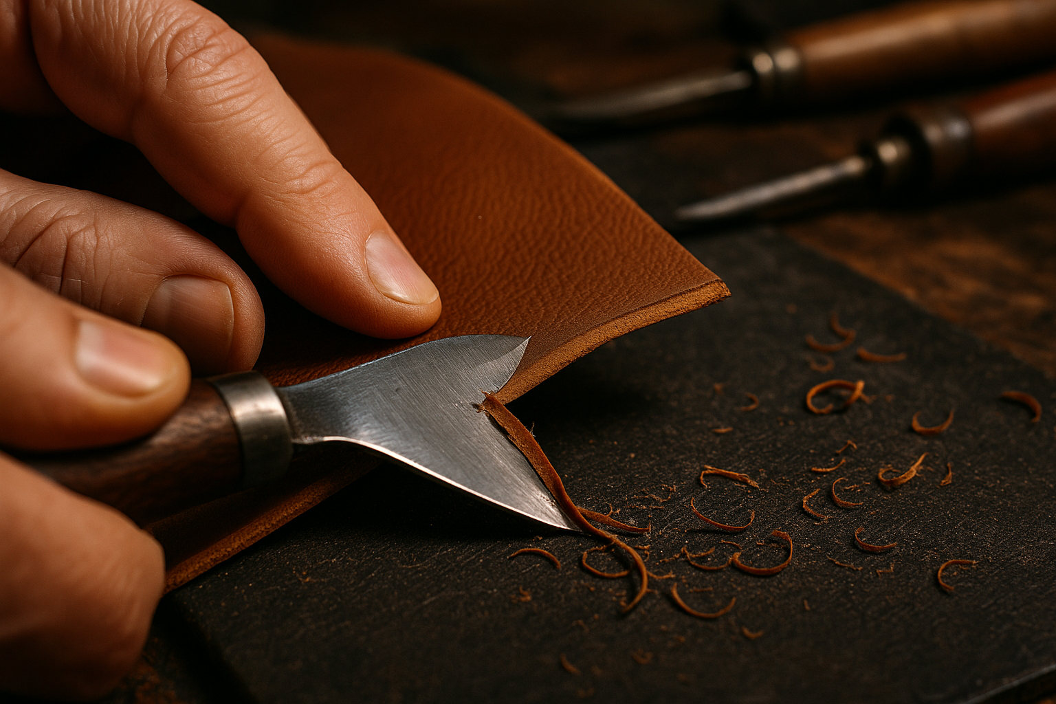 How to Skive Leather for Seam Reduction